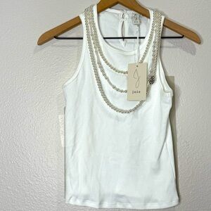 Joie Pearl Layered Tank, size S NWT